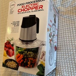Lumme Electric Food Processor Chopper